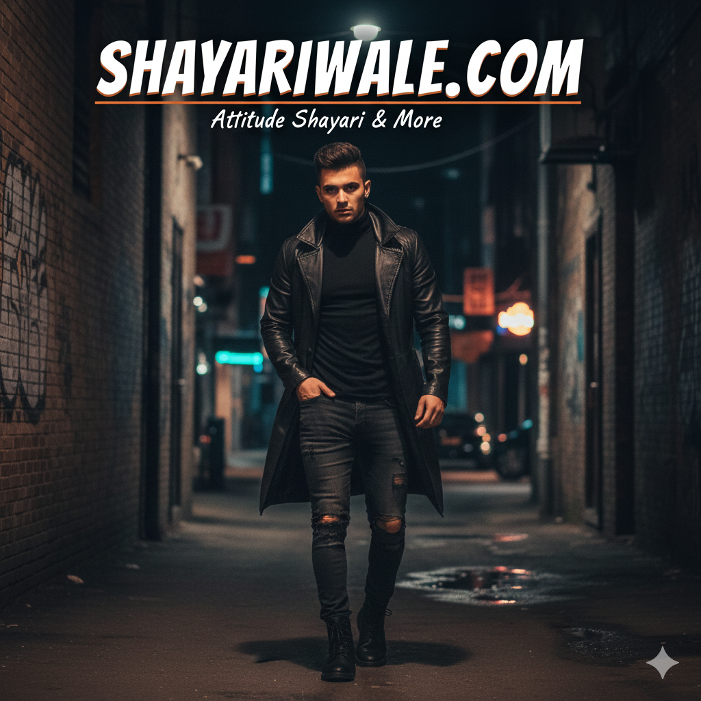 Attitude Shayari in Hindi. 😎